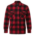 Portman Shacket - Red - Extra Large