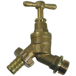 Hose Union Bib Tap �" Male