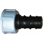 Barbed Connector 20mm x �" Female - 2 piece