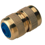 Brass �" Hose Connector with Quick Coupler