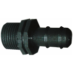 Barbed Connector 20mm x �" Male