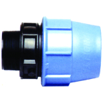 Adaptor Compression Fitting  16mm x �" Male