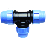 Reducing Tee Compression Fitting 20mm x 16mm x 20mm