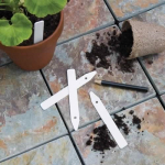 13cm (5") Labels & Pencil