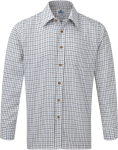 Tattersall Shirt - Blue - Medium
