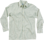 Tattersall Shirt - Green - XX Large