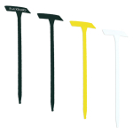 Angled Head Display Label 53cm - Black