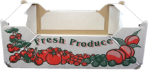 Self Erect Solid Board Apple Box