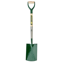 Bulldog Premier Treaded Digging Spade - Metal Handle