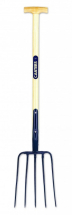 Manure Fork - 5 Prong  Ash 'T' Handle