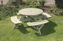 Hutton Round Picnic Table