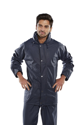 B-Dri Waterproof Jacket - Navy - Medium