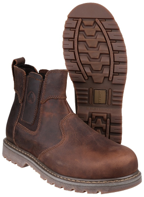 Amblers Safety FS165 Dealer Boots Brown - Size 13