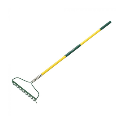 Bulldog Bulldoza Fiberglass 16 Tines Bow Rake