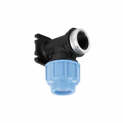 Wall Plate Compresstion Elbow 25mm x �InchFemale