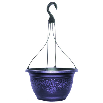 Laurel 12Inch Hanging Basket Wisteria