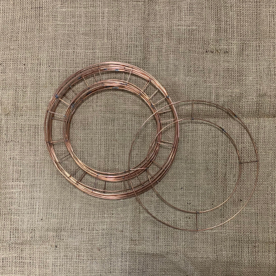 Wreath Frame - Flat Ring 8Inch (20 Rings)