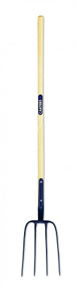 Manure Fork - 4 Prong with Pole Handle