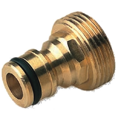 Brass �Inch Male Tap Adaptor