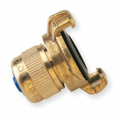 Brass �Inch Hose Connector with Quick Coupler