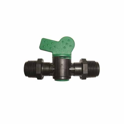 In Line Valve �Inch Male x �Inch Male