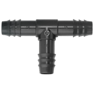 Barbed Reducing Tee 20mm x 16mm x 20mm