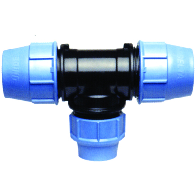 Reducing Tee Compression Fitting 32mm x 25mm x 32mm