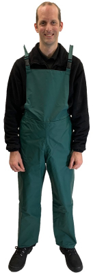 Neoprene Bib & Brace - Green - Large