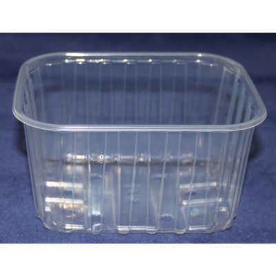 Clear PP Fruit Punnet 500g (1lb)