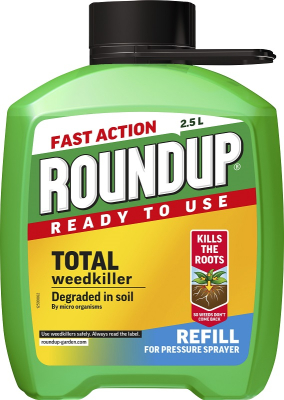 Roundup® Fast Action Pump 'n' Go Weed Killer 2.5L Refill