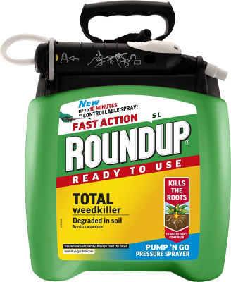 Roundup® Fast Action Pump 'n' Go Weed Killer 5L