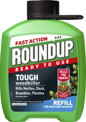 Roundup® Tough Pump 'n' Go Weed Killer 2.5L Refill