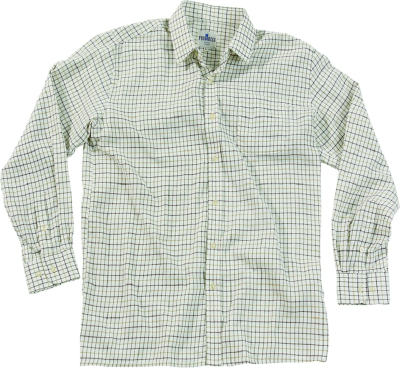Tattersall Shirt - Green - XX Large