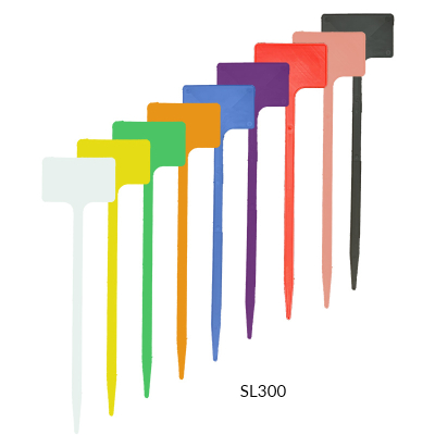 Flat Head Display 'T' Labels 30cm - Pink