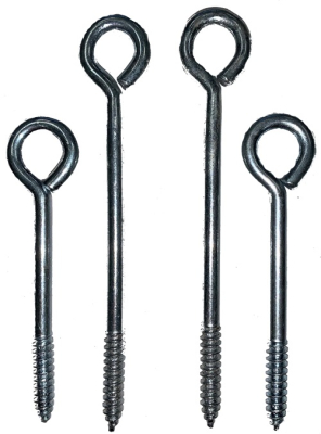 Screw in Vine Eyes 4Inch
