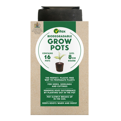 Vitax Grow pot 8cm Round